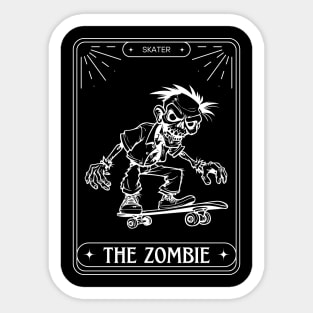 the zombie Sticker